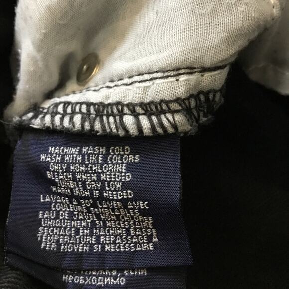 Ralph Lauren Girl Black Straight Leg Jeans - Picture 15 of 15